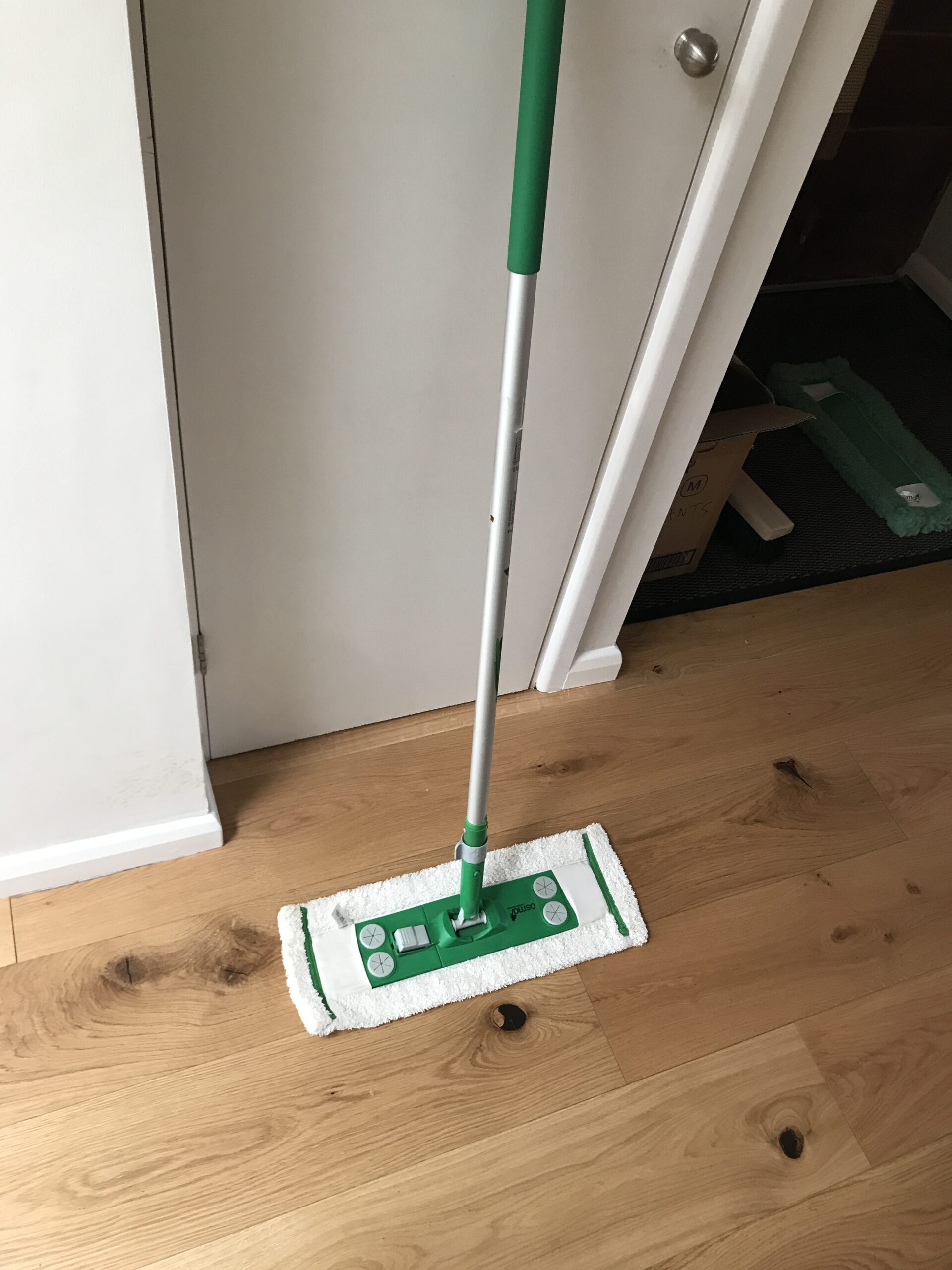 Wooden floor cleaning